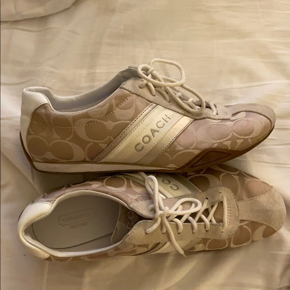 Coach Jayme lace-up Sneakers, sz 8
